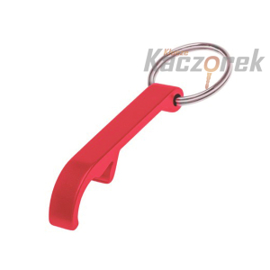 Brelok do kluczy 021 - otwieracz - czerwony